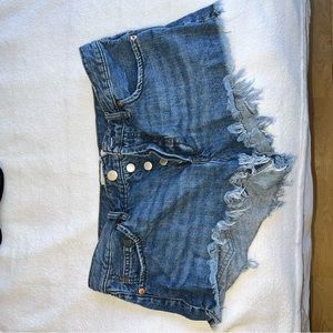 Free people Jean shorts